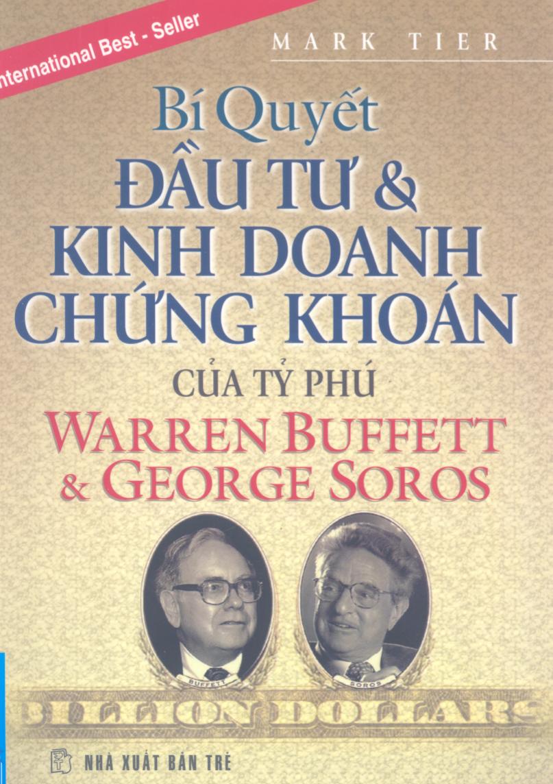 Sách Nói Bí Quyết Đầu Tư & Kinh Doanh Chứng Khoán Của Tỷ Phú Warren Buffett & George Soros