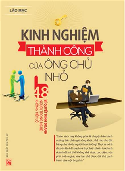 Sách Nói Kinh Nghiệm Thành Công Của Ông Chủ Nhỏ